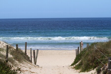 Beach sea water