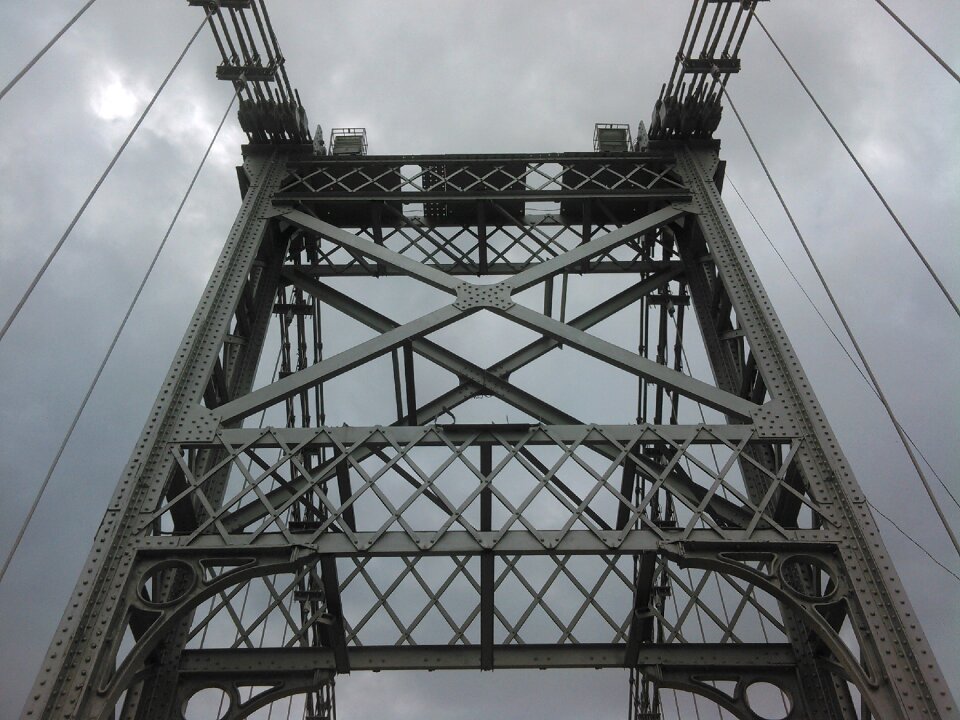 Architecture iron bridge iron