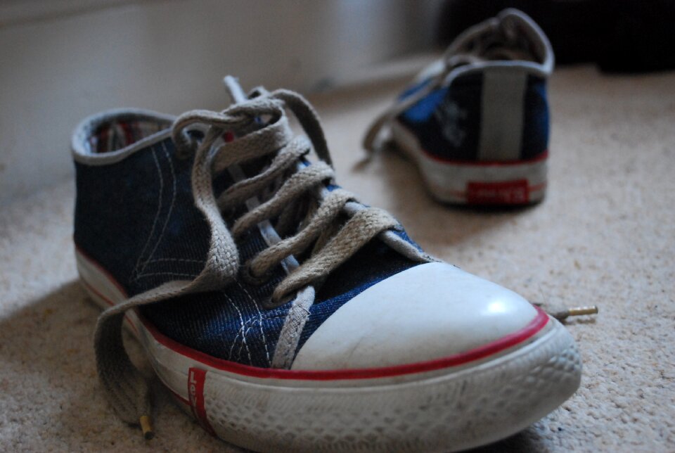 Footwear gray shoes