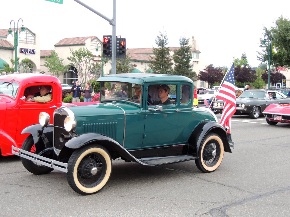 Vintage car automobile old cars united states