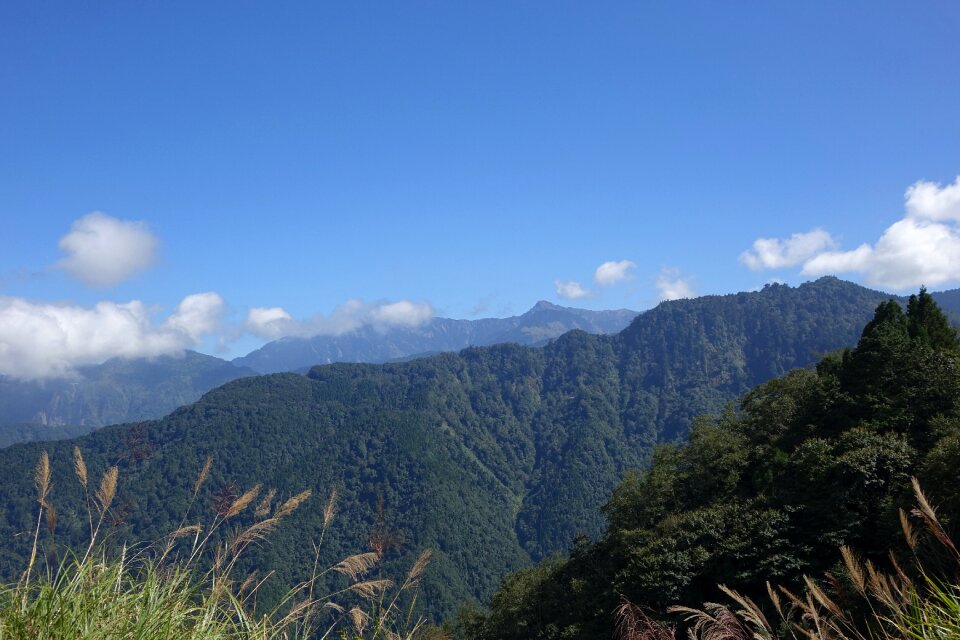 The mountains blue day baiyun
