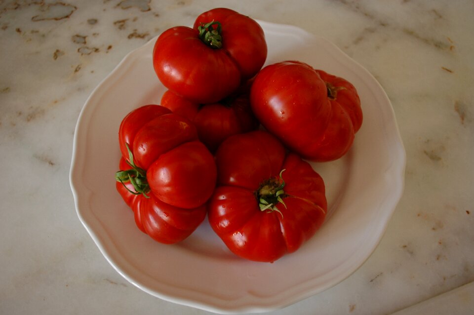 Local products tomato pleasant and nice flavor