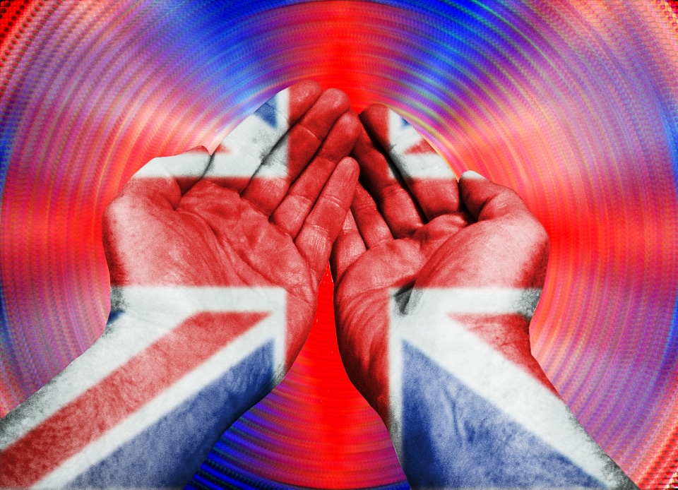 Flag union jack colors