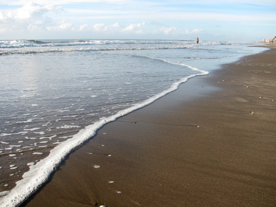 Wave beach edge of the sea