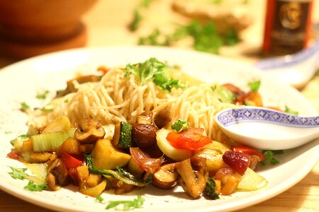 Eat chinese cook photo
