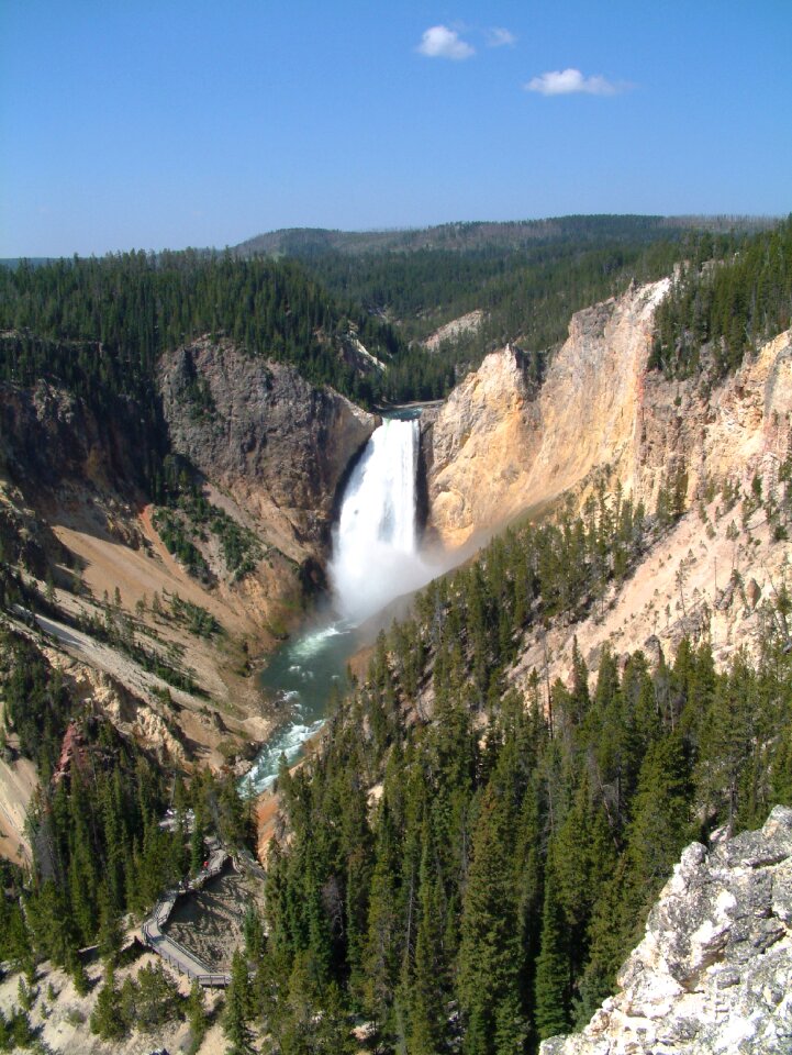 Falls scenic nature