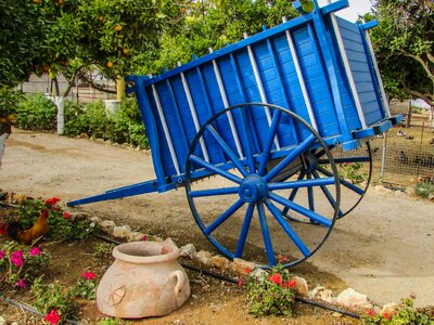 Old antique farm photo