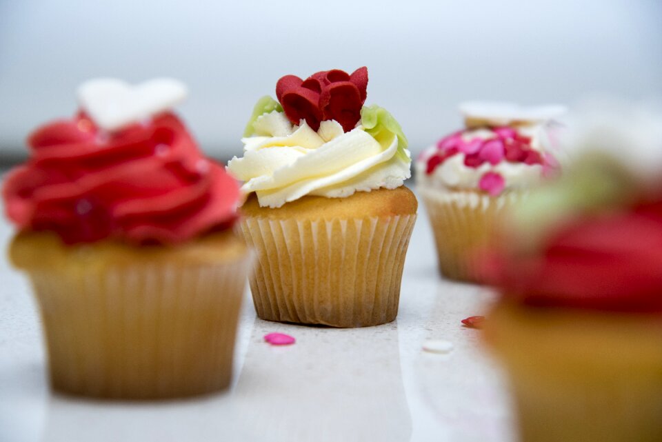 Colourful cake happy