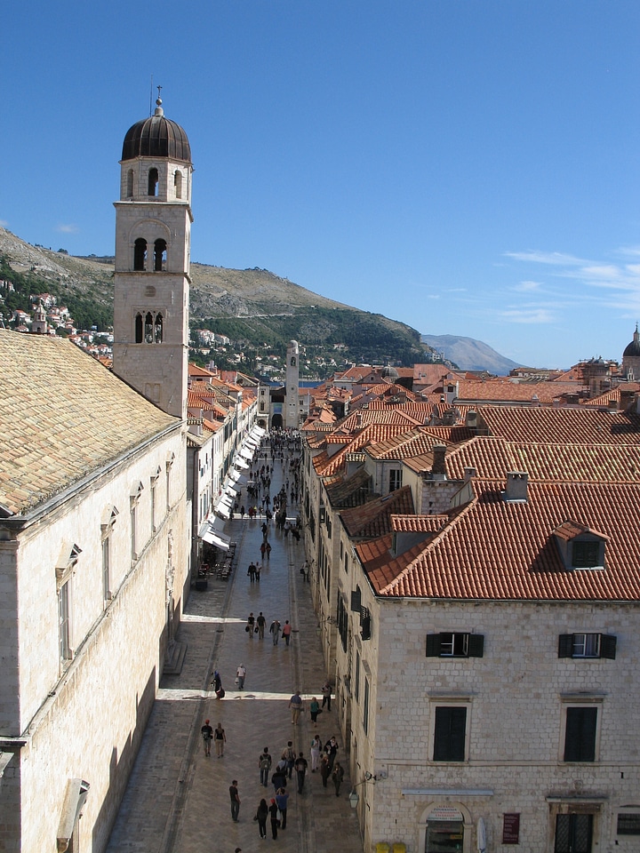 Croatia the old town tower