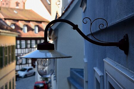 Vintage lantern electricity photo