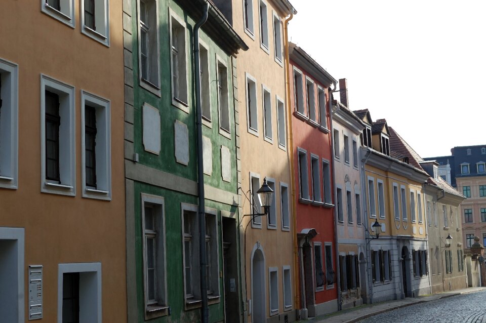 Görlitz old houses road