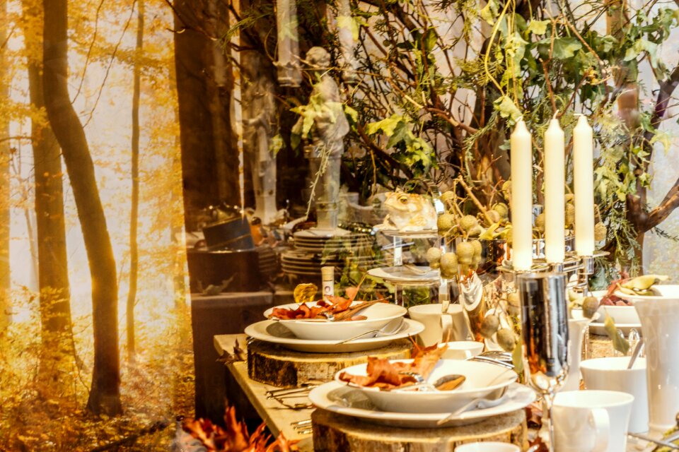Romantic candles cozy