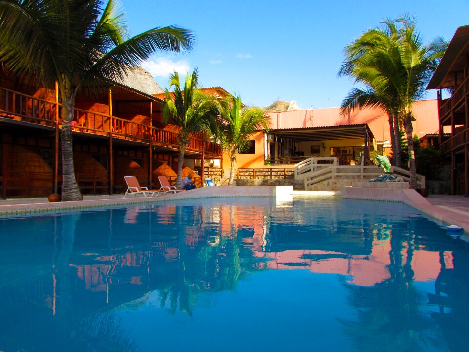Hotel pool beach