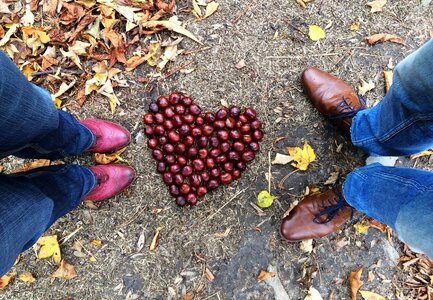 Heart autumn boots