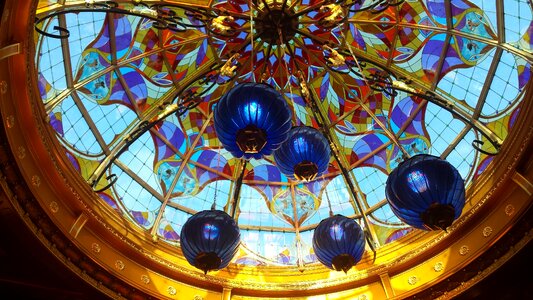 Stained glass window roosendaal passage