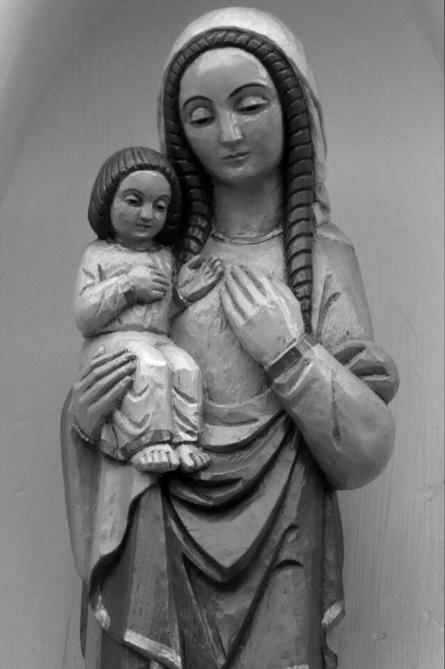 Statue virgin faith