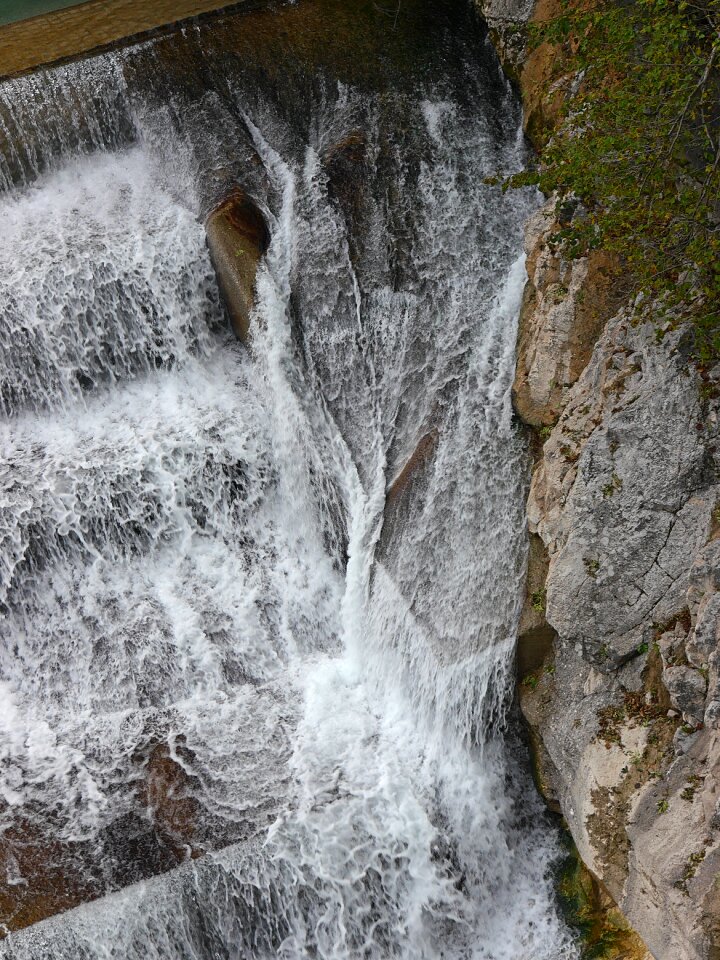 Füssen waterfall splash
