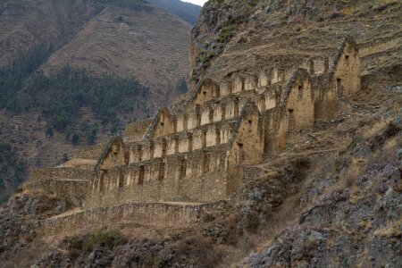 Ancient mountain archaeological