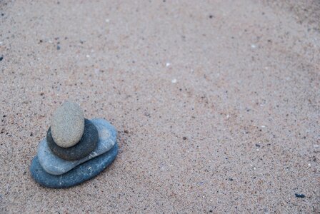 Sand stones zen