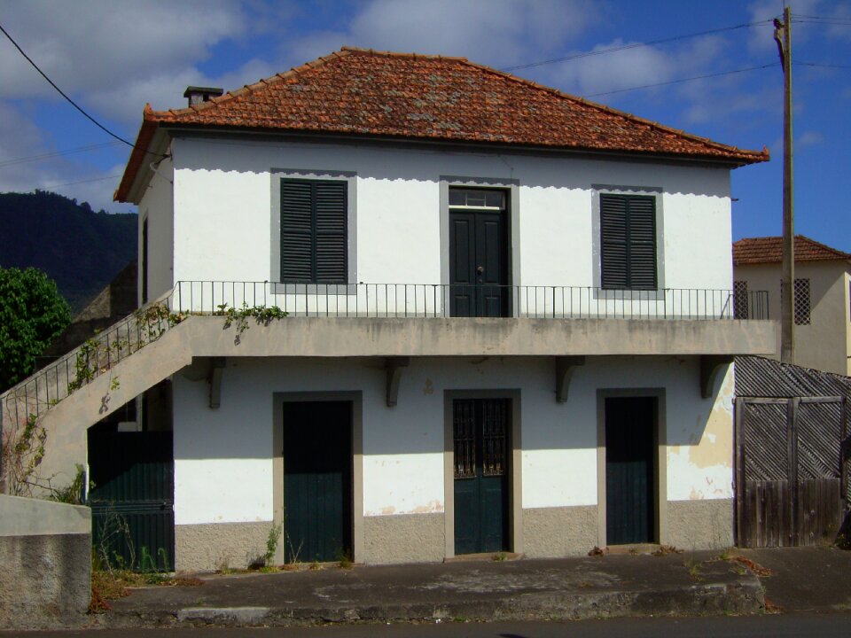 Dilapidated shabby abandoned place