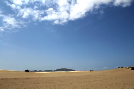 Island nature sand dunes photo
