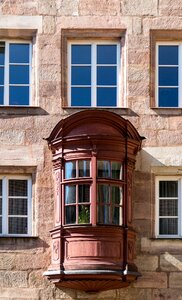 Historic center building historically