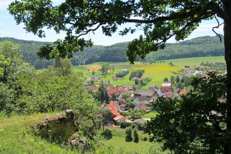 Good stone nature park upper danube village