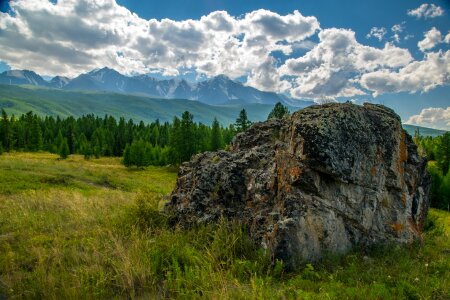 Altai mountains landscape photo