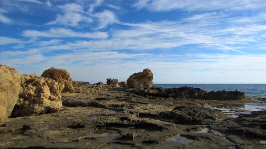 Coast sea nature photo