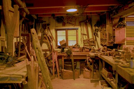 Craft wood workshop