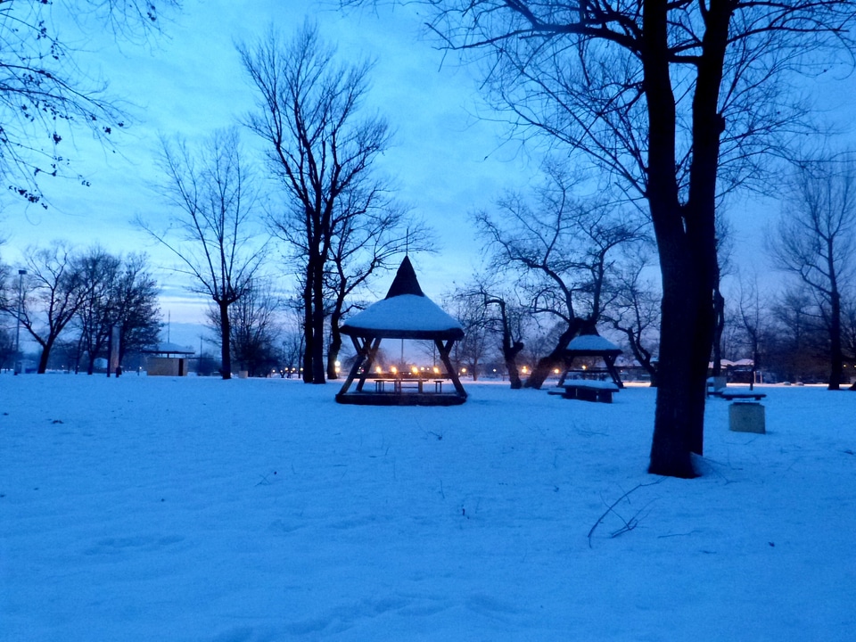 Cold season outdoors
