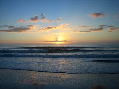 Beach sunrise