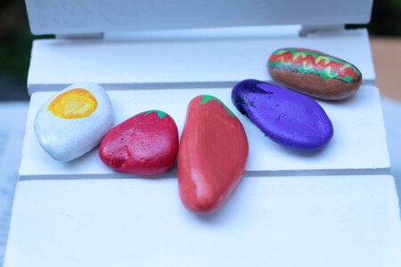 Stone art food figurine