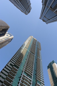 Skyscraper u a e skyline photo