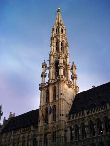 Grand place architecture gothic photo