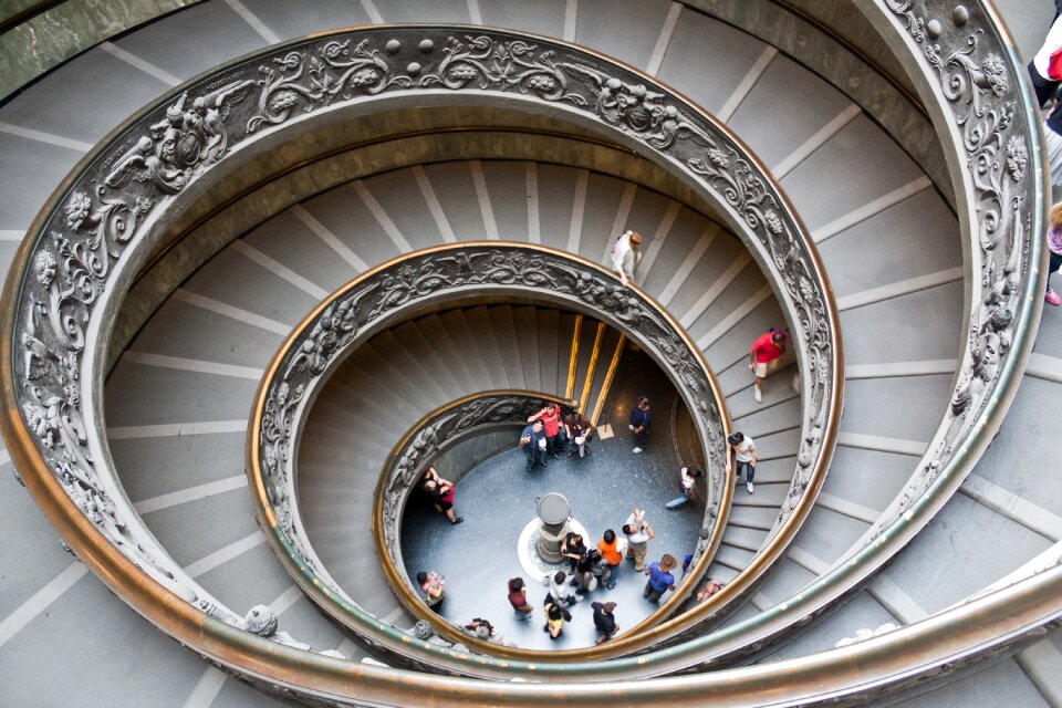 Staircase vatican snail