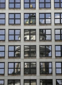 Mirror grid outdoors