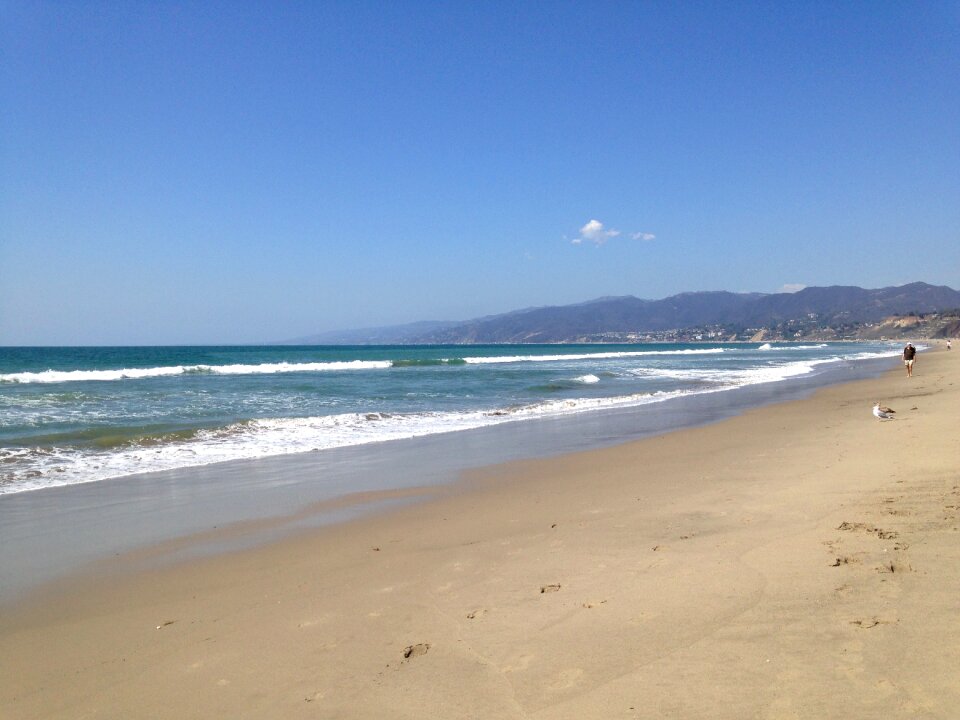 California coastline water
