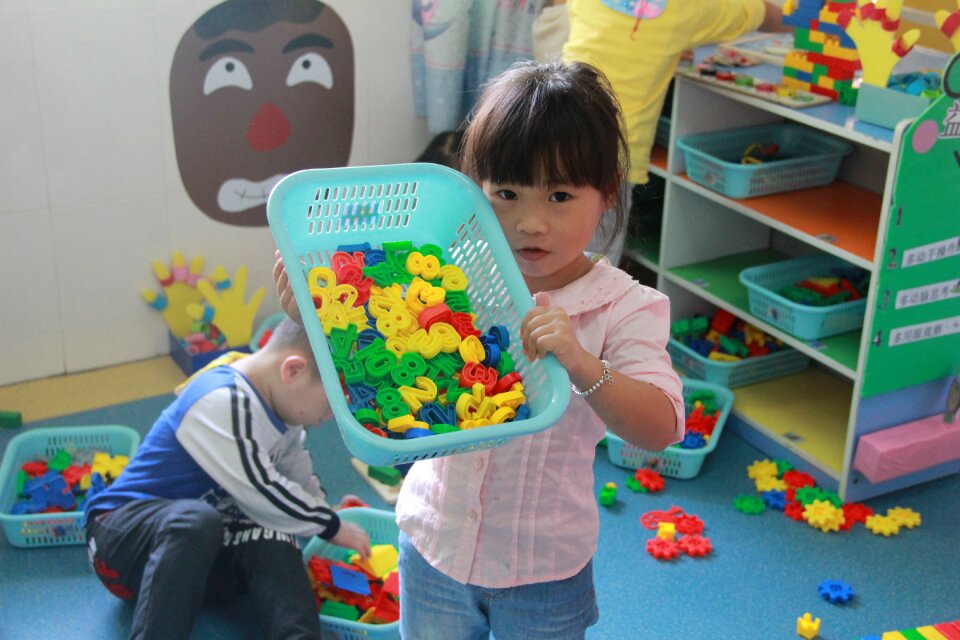 Snowflake puzzle nursery play toys