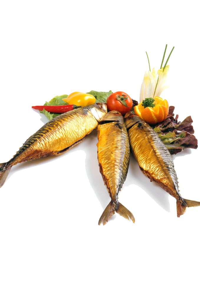 Mackerel smoked ice