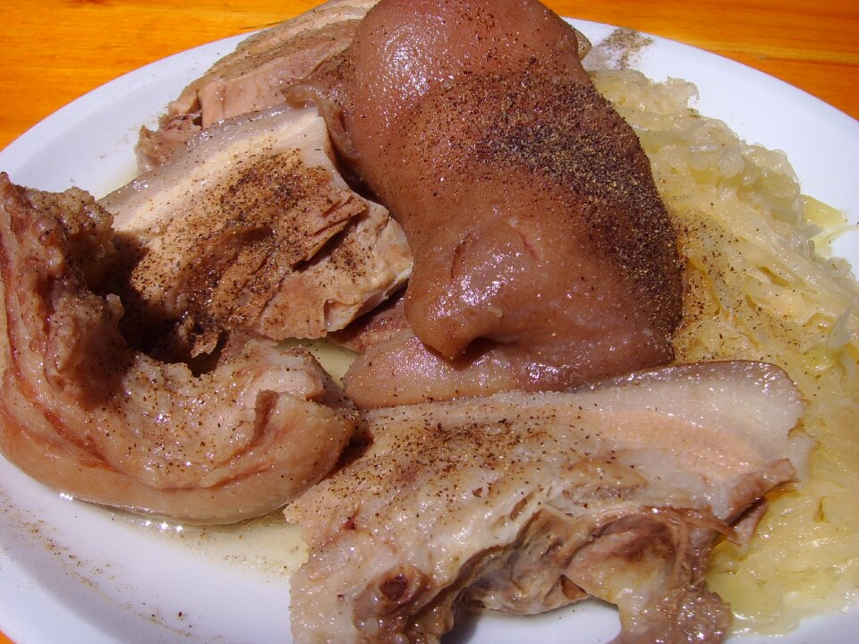 Eat franconian sauerkraut