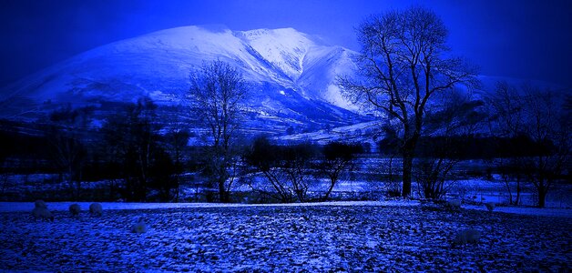 Cold travel white