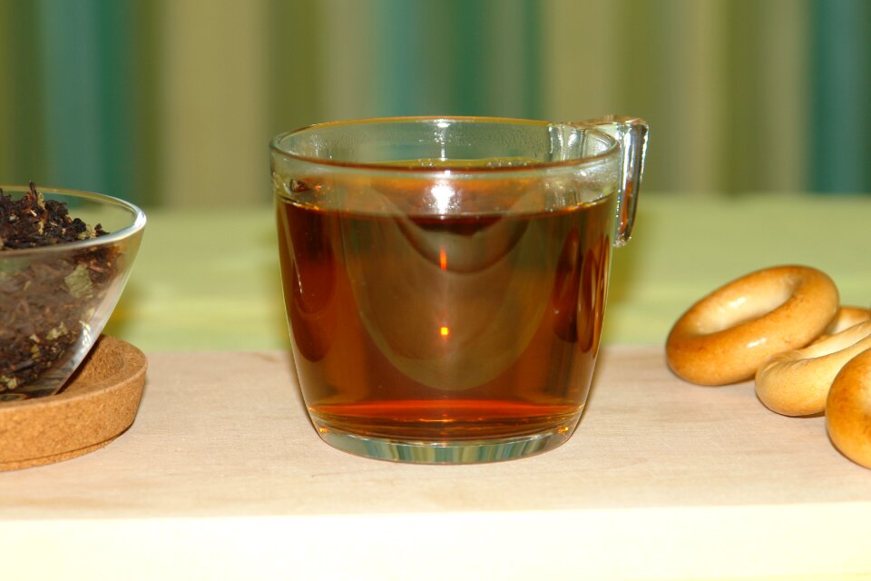 Comfort tea warm evening