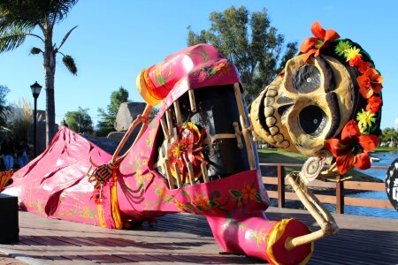 Day of the dead statue aguascalientes