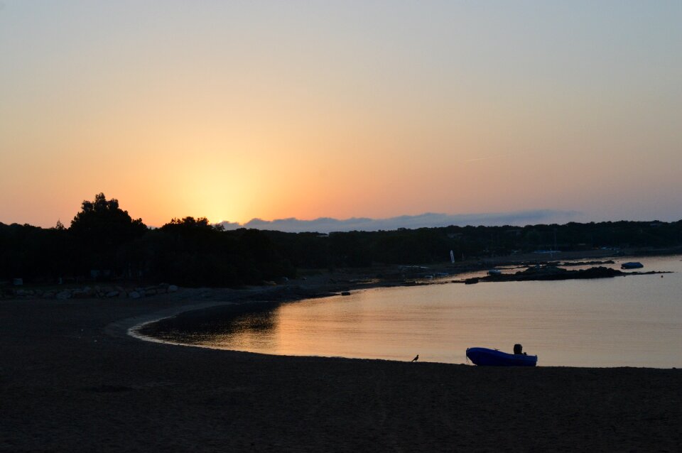 Summer coast ocean