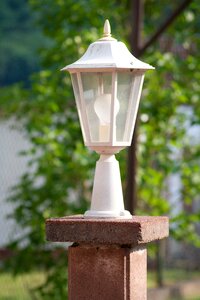 Street lamp light outdoor photo