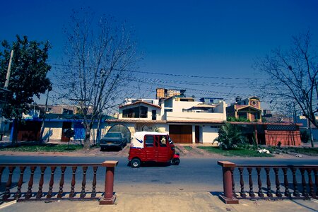 Peru tuk tuk street