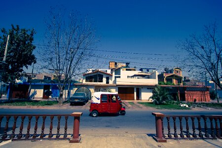 Peru tuk tuk street photo