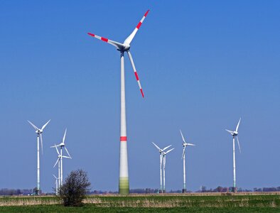 New wind power energy photo