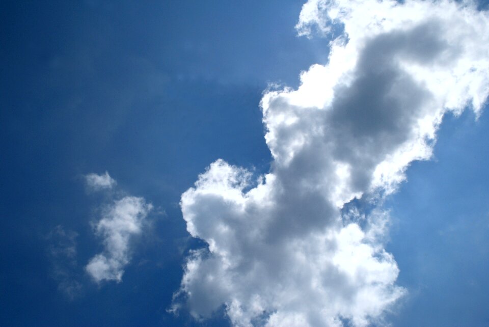 Sunshine light cloudscape